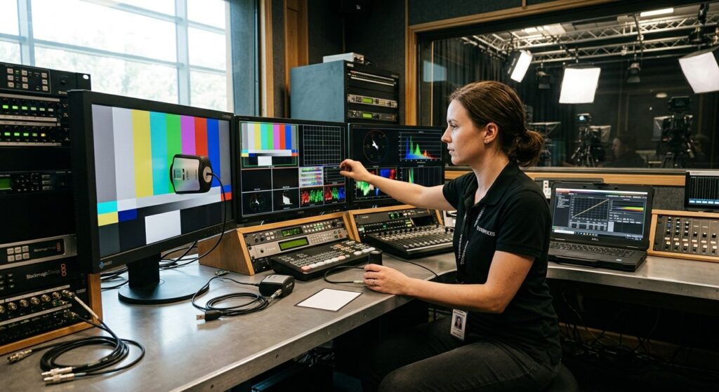 Professionel kalibrering af mediebureaus udstyr for at sikre kvalitetskontrol og præcision