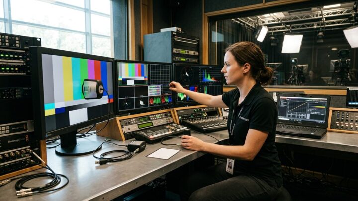 Professionel kalibrering af mediebureaus udstyr for at sikre kvalitetskontrol og præcision